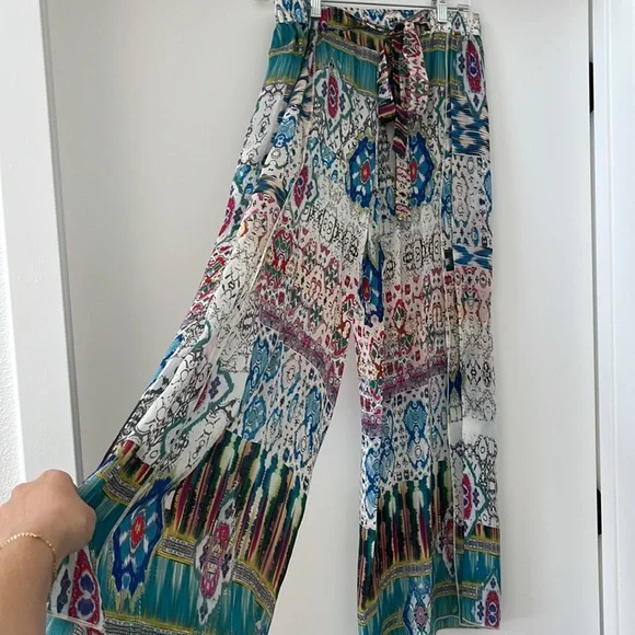 Johnny Was Flowy Pants, XS - Picture 3 of 7